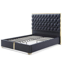 Rollie Vegan Leather Upholstered Bed Frame