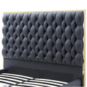 Rollie Vegan Leather Upholstered Bed Frame