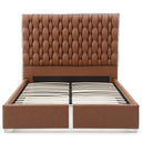 Rollie Vegan Leather Upholstered Bed Frame
