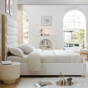 Rollie Vegan Leather Upholstered Bed Frame