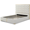 Rollie Vegan Leather Upholstered Bed Frame