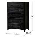 Shaker Solid Pine Dresser In Antique Finish