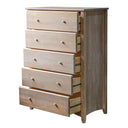 Shaker Solid Pine Dresser In Antique Finish