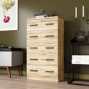 SLD 5 - 5 Deep Drawers 56" Tall Chest