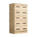 SLD 5 - 5 Deep Drawers 56" Tall Chest