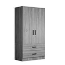 NW 108 - Armoire 2-Door Wardrobe with 2-Drawers