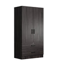 NW 108 - Armoire 2-Door Wardrobe with 2-Drawers