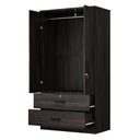 NW 108 - Armoire 2-Door Wardrobe with 2-Drawers