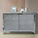 Monique Velvet Double Dresser - 6 Drawers