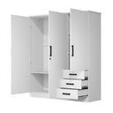 Violet Armoire With 3 Drawers & Shelves