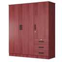 Violet Armoire With 3 Drawers & Shelves