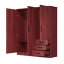 NW 361 - 61"Wide Armoire With 3 Drawers & Shelves