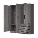 NW 361 - 61"Wide Armoire With 3 Drawers & Shelves
