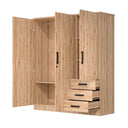 NW 361 - 61"Wide Armoire With 3 Drawers & Shelves