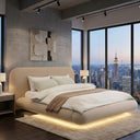 Cloud Bed With LED Under-Lighting