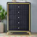 Monique Velvet Chest - Fully Assembled