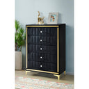 Monique Velvet Chest - Fully Assembled